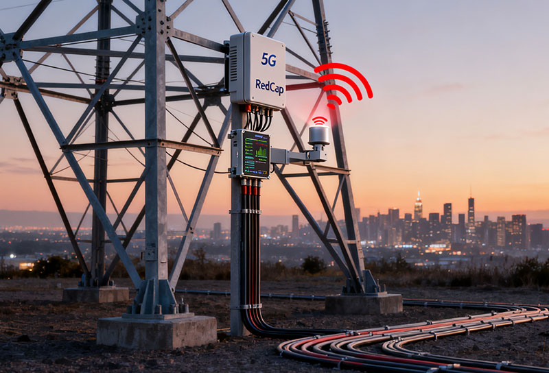 Power Precision Load Control System Based on 5G RedCap Module